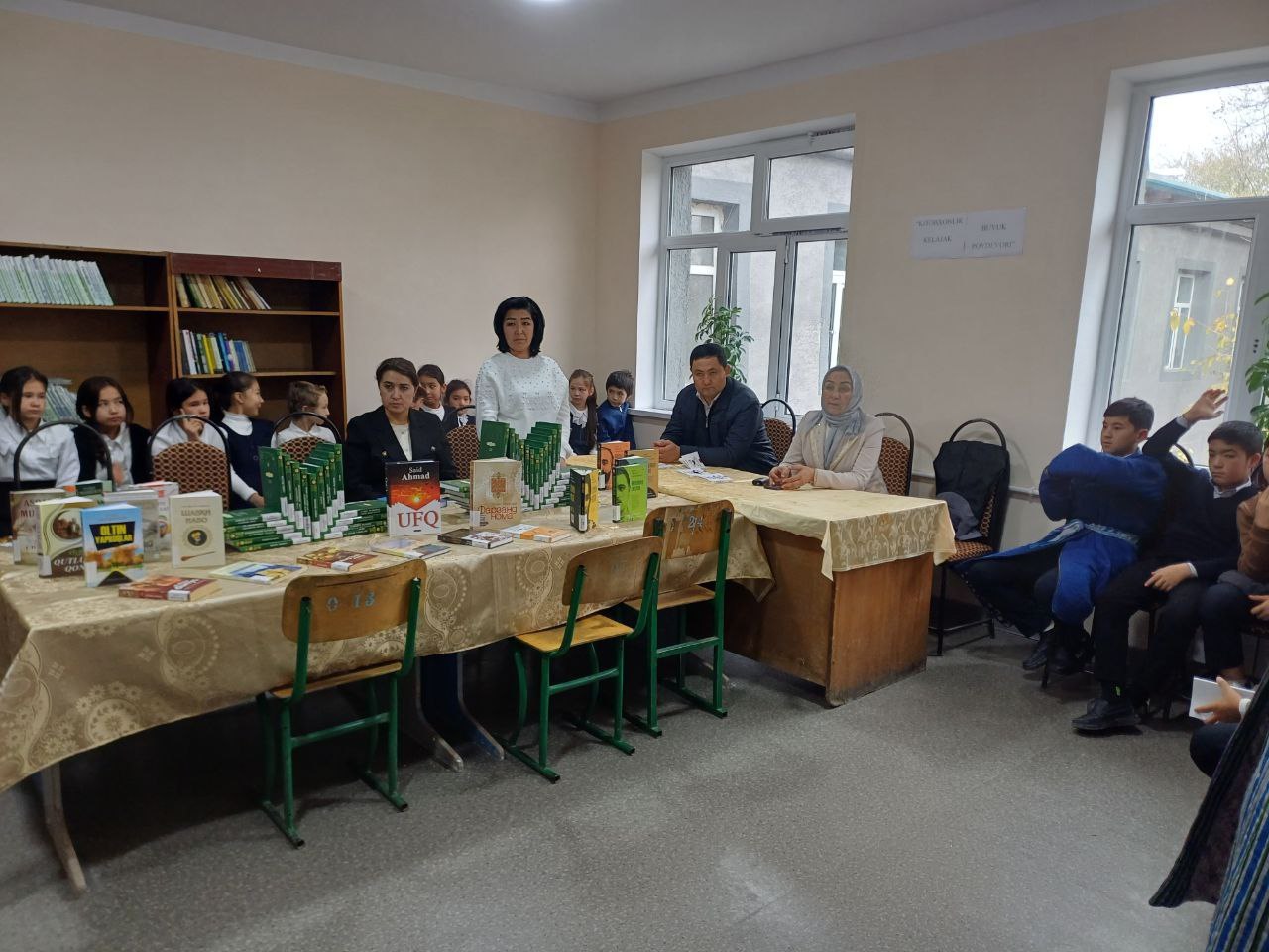 "Kitobxonlik-buyuk kelajak poydevori" nomi ostida