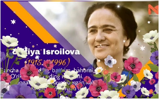 "Zulfiya - sadoqat vafo kuychisi" mavzusida badiy kecha o'tkazildi.