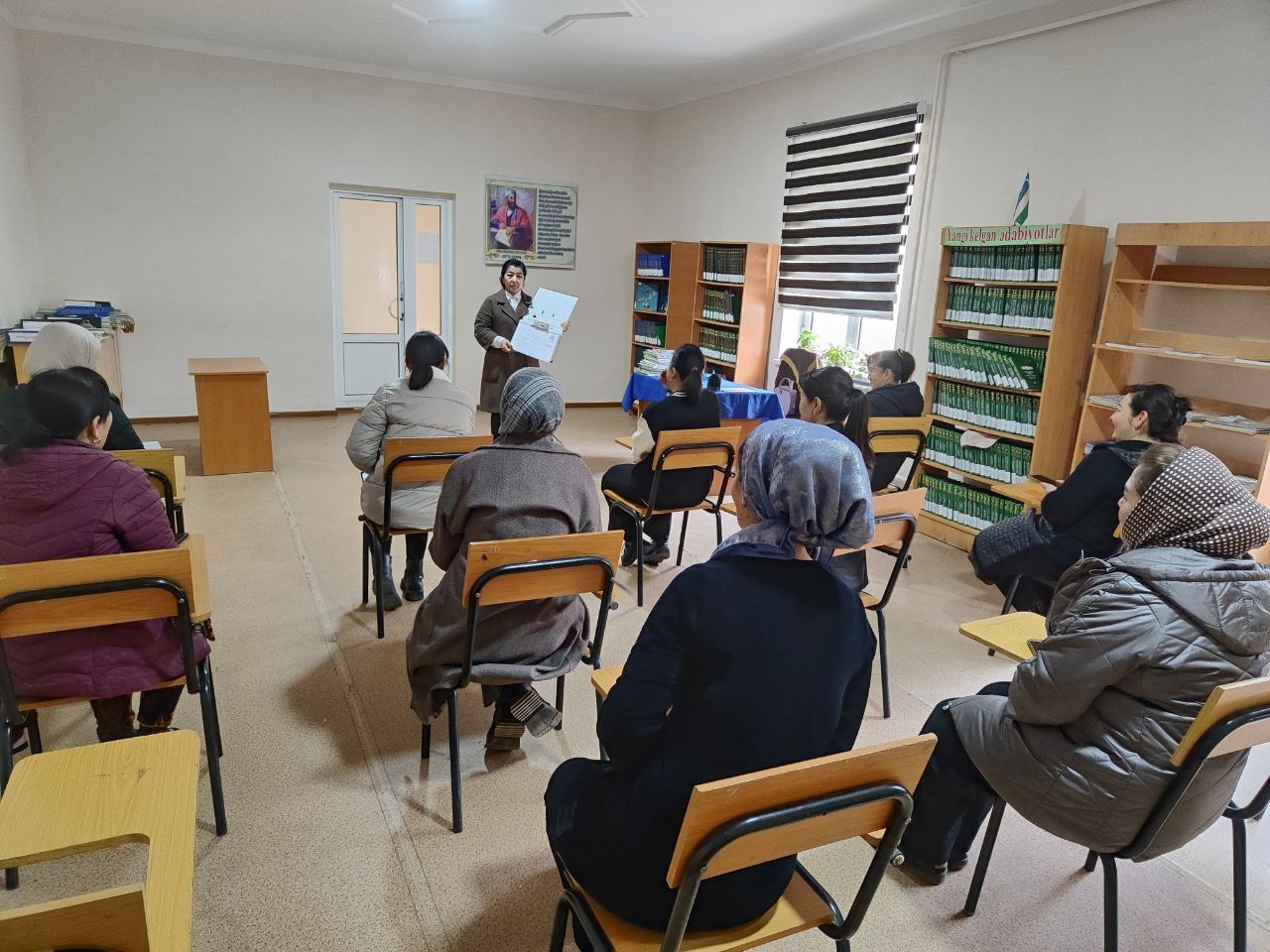 G'allaorol tuman Axborot-kutubxona markazi xodimlariga maxorat darsi bo'lib o'tdi