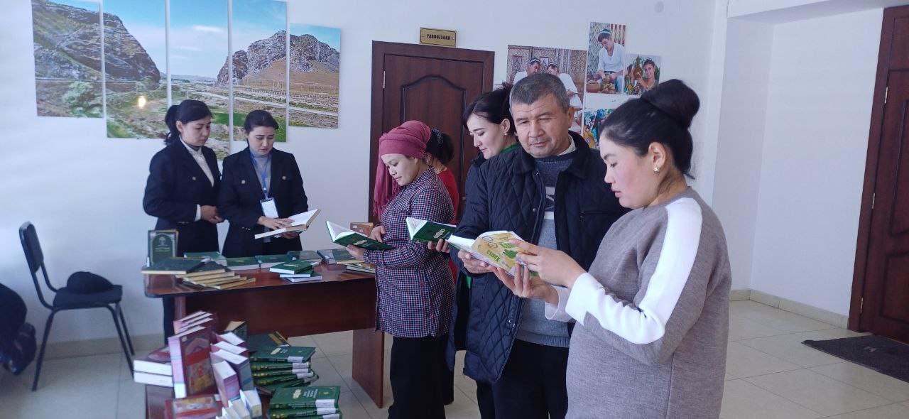 Yosh kitobxonlar bilan uchrashuv