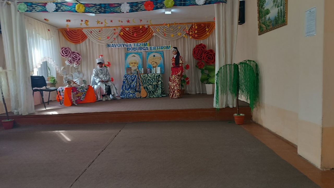 "Buyuk allomalarimizga ehtirom" mavzusida ma'naviy - ma'rifiy tadbir o'tkazildi.
