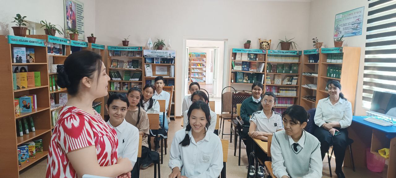 "Kitobxonlik haftaligi" doirasida