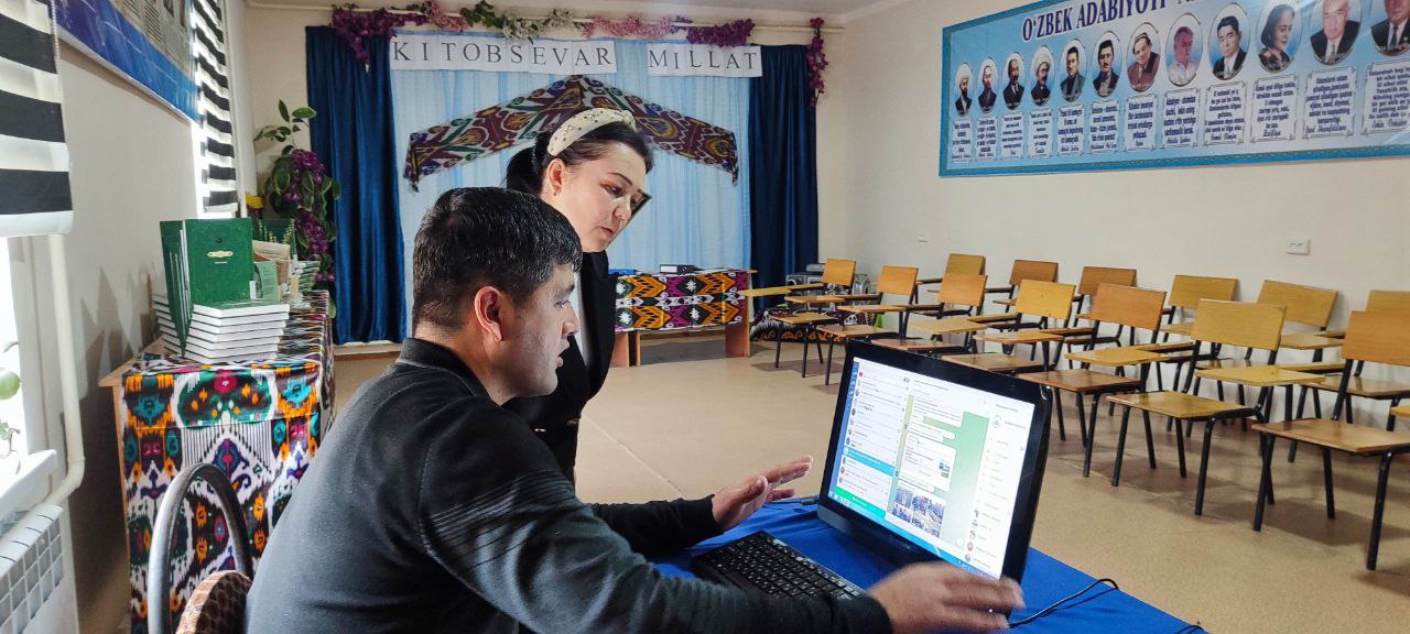 Tuman AKM xodimlariga mahorat darsi tashkil qilindi.