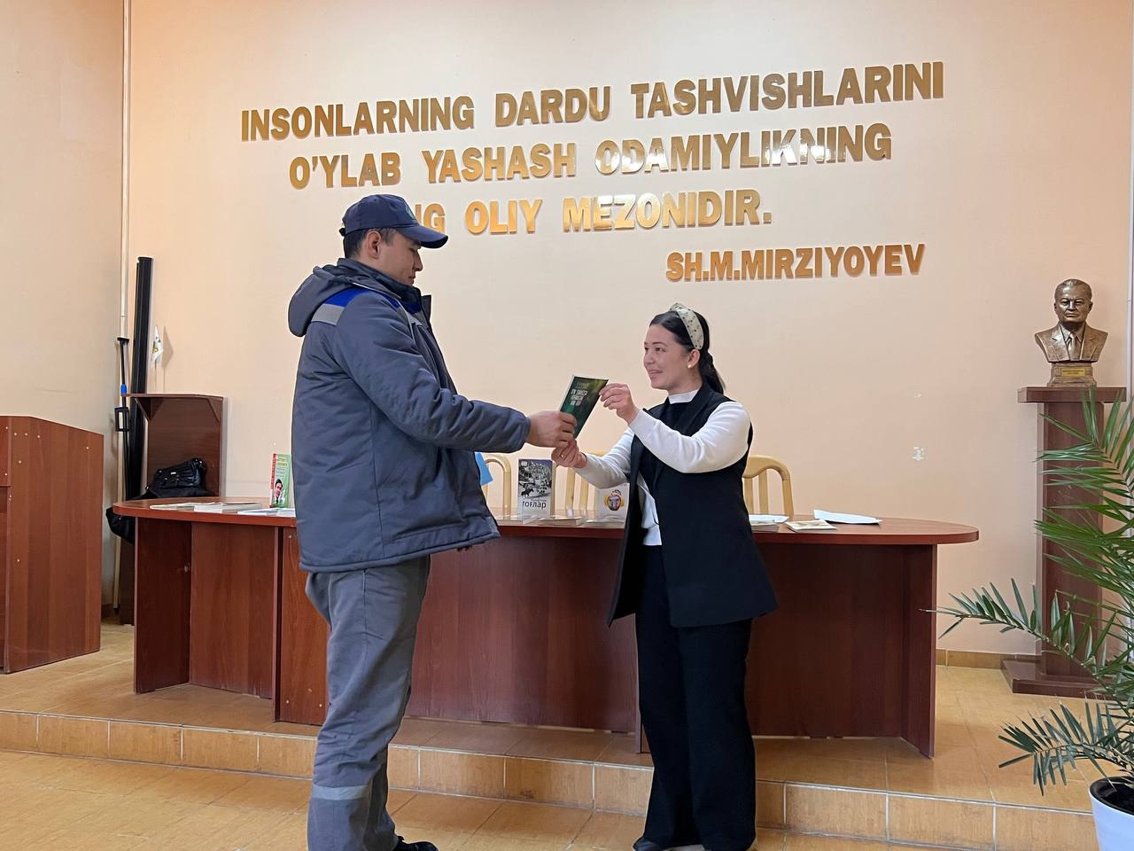 Dasturga asosan, "Kitobsevar millat" shiori ostida yil davomida qator tadbirlar oʻtkazilmoqda.