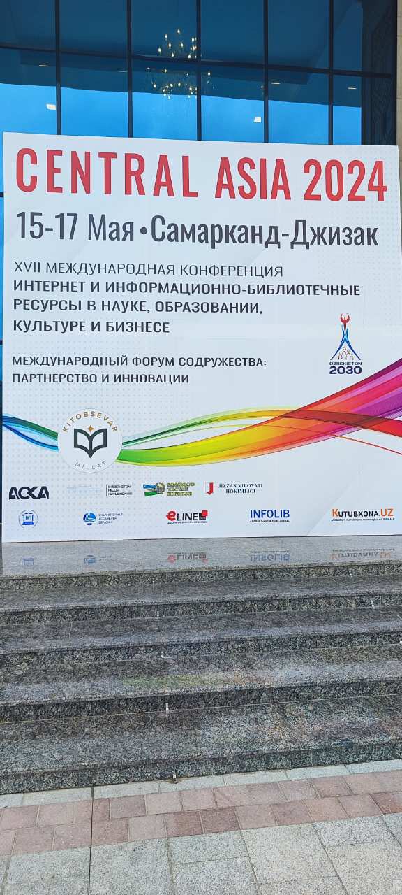 "Central Asia-2024" Xalqaro konferensiyasi doirasidagi 1-SHO'BADAGI yig'ilish jarayonidan lavha