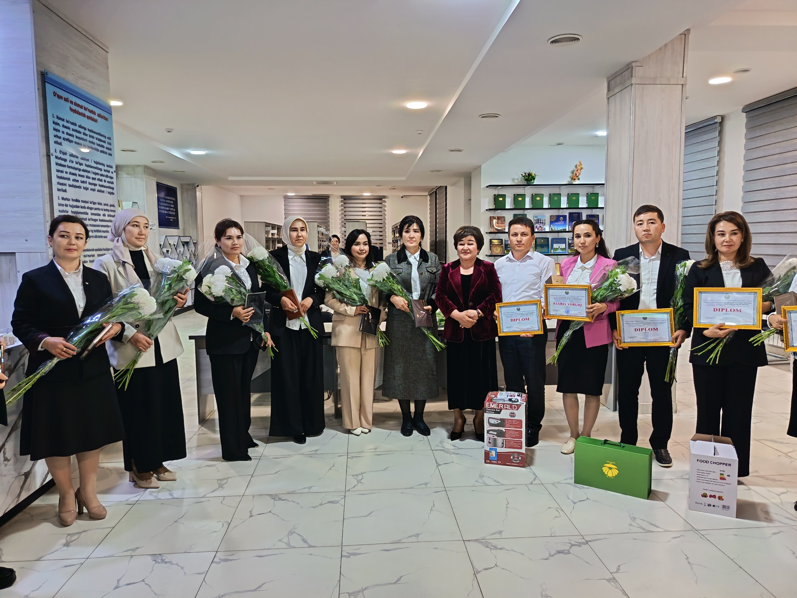 Jizzaxda “Yilning eng yaxshi kutubxonachisi” aniqlandi