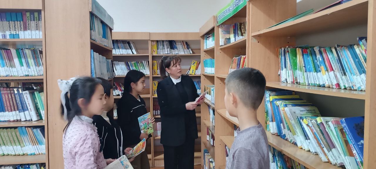 Kutubxonaga sayoxat 2025