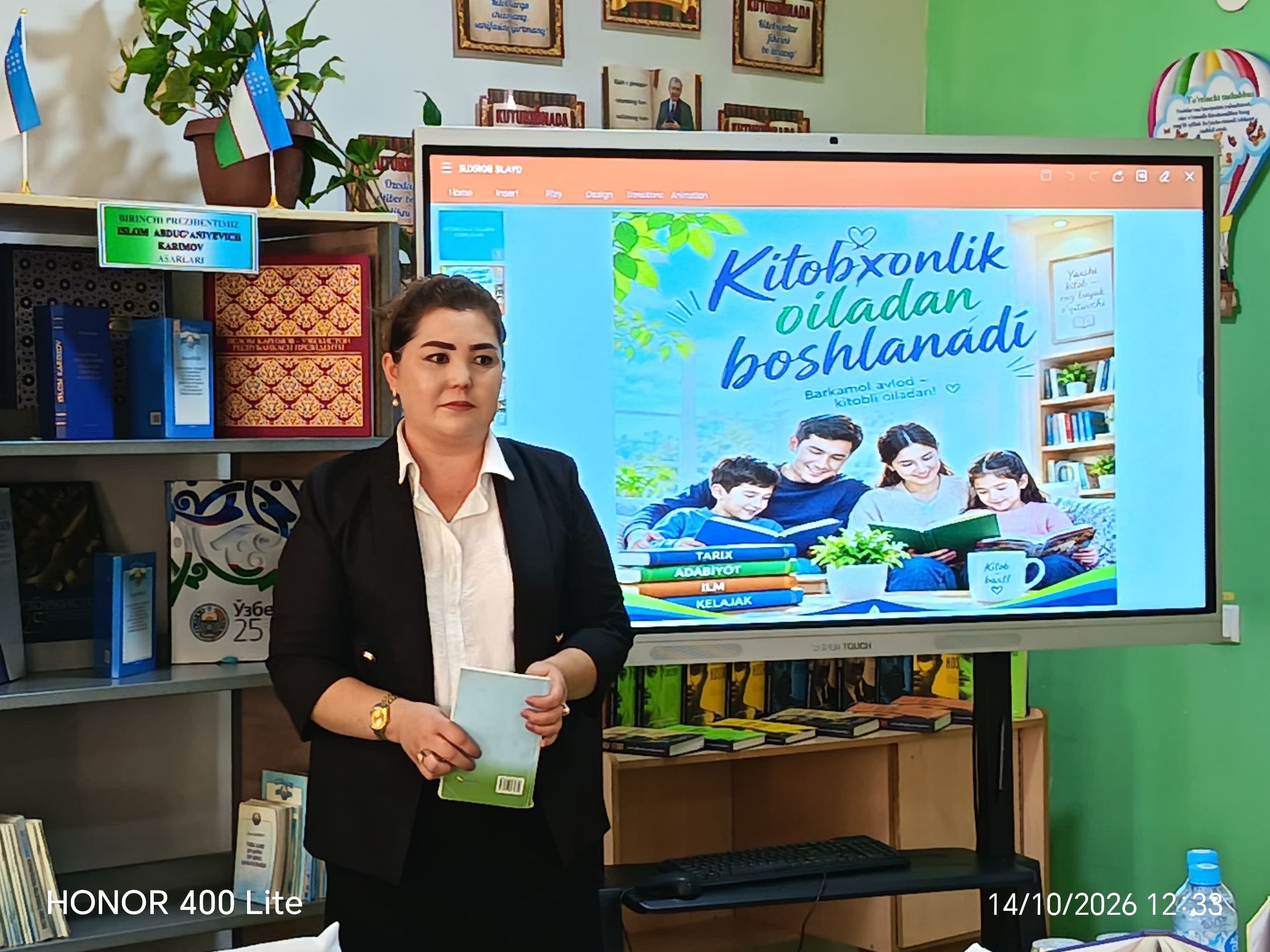 📚 “Kitobxonlik oiladan boshlanadi”