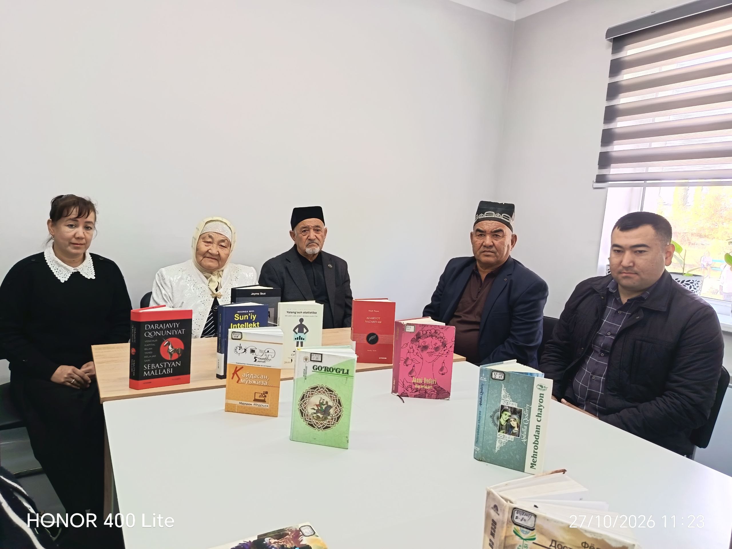 "MA'RIFAT ULASHIB” NOMLI MA'NAVIY-MA'RIFIY TADBIR O'TKAZILDI