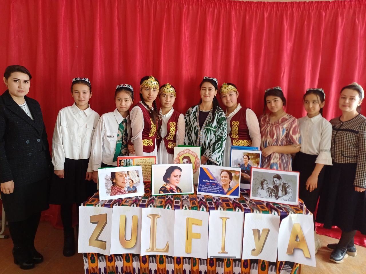 Zulfiyaxonimning xayoti va ijodi haqida adabiy tadbir bo'lib o'tdi.