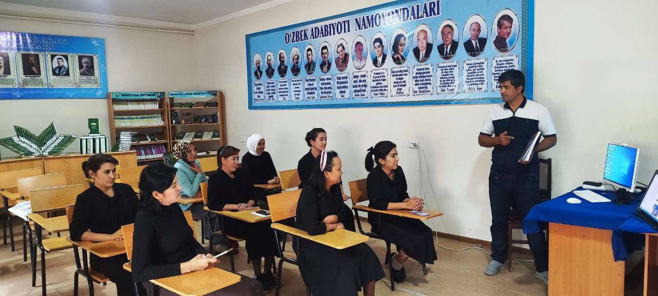 Kompyuter savodxonligi tashkil etildi.